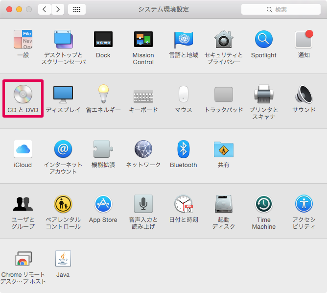 CDとDVD