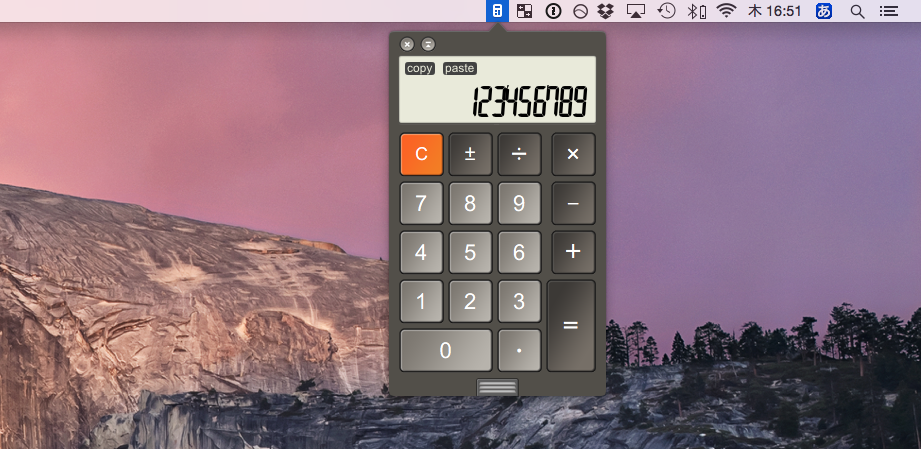 Calculator LCD Mini