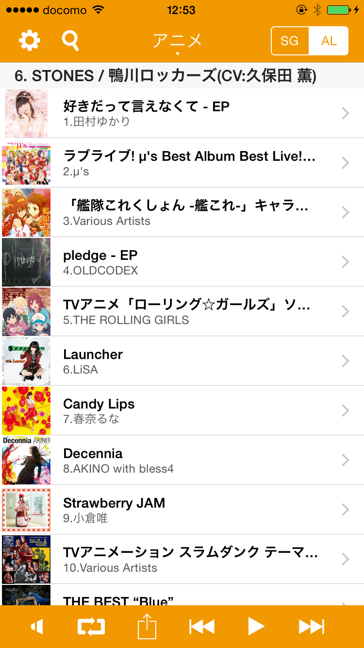 アルバムランキング