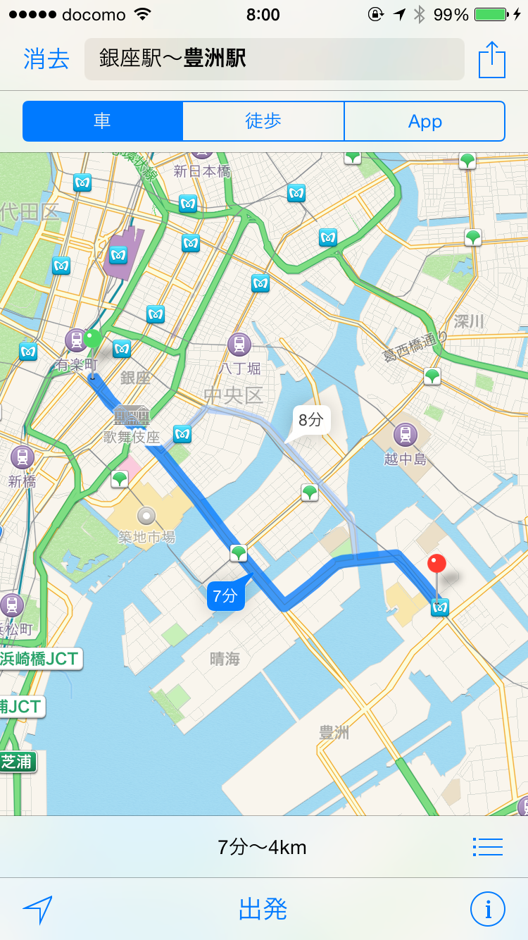経路表示