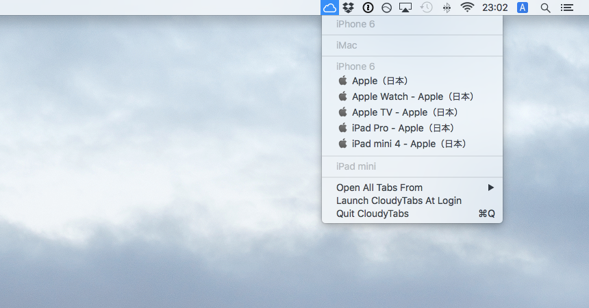 CloudyTabs