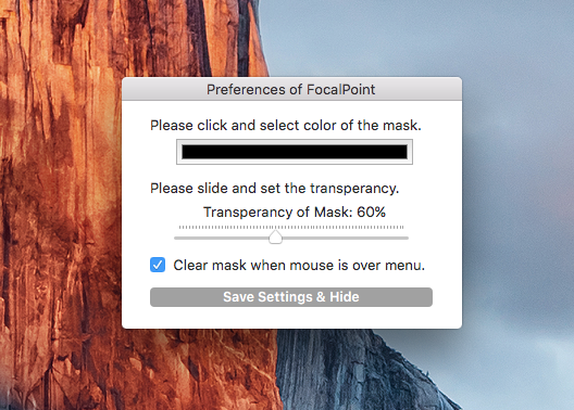 Preferences
