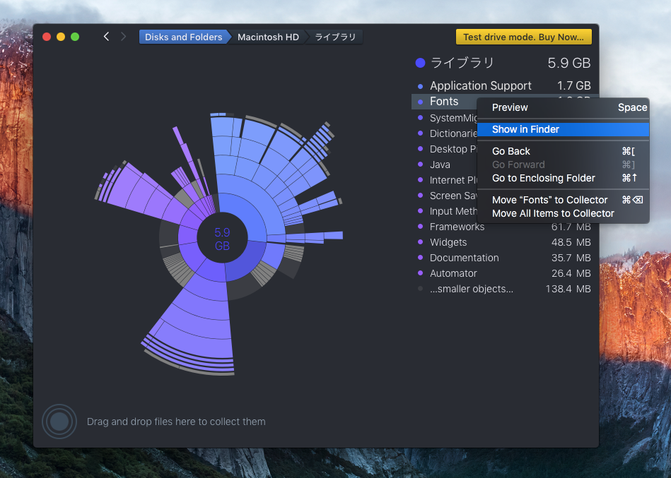 Show in Finder