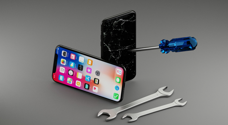 iPhoneを修理